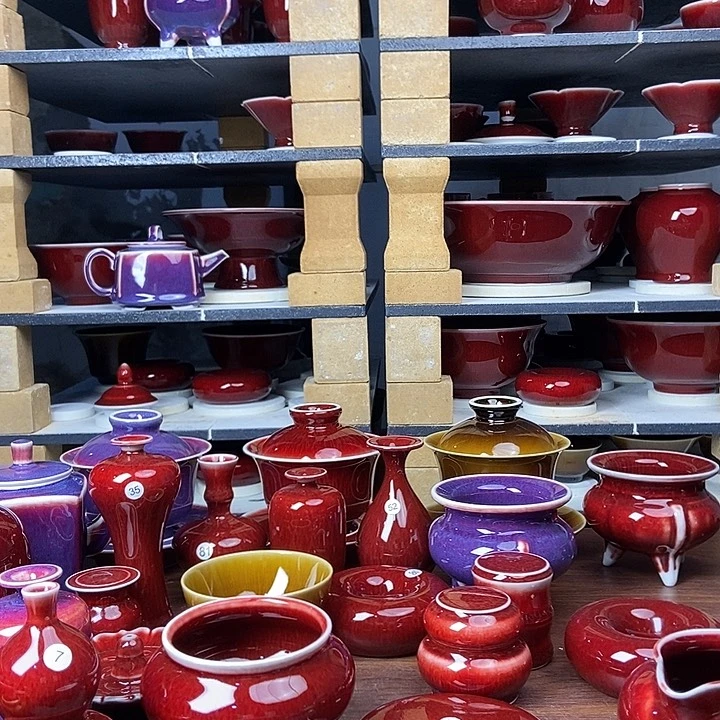 陶瓷景德镇名陶坊原矿郎红