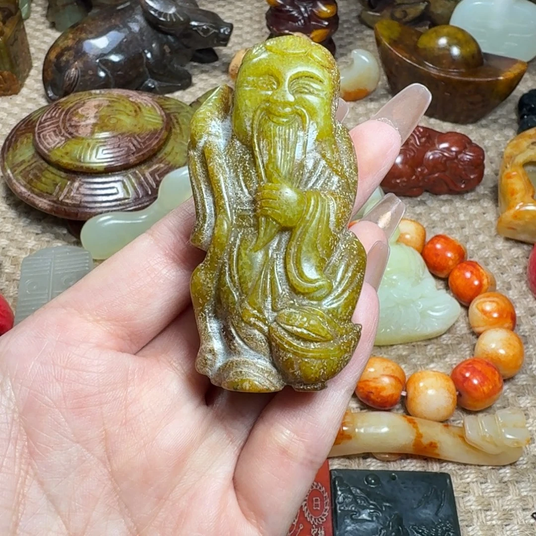 白玉菩提吊坠挂件