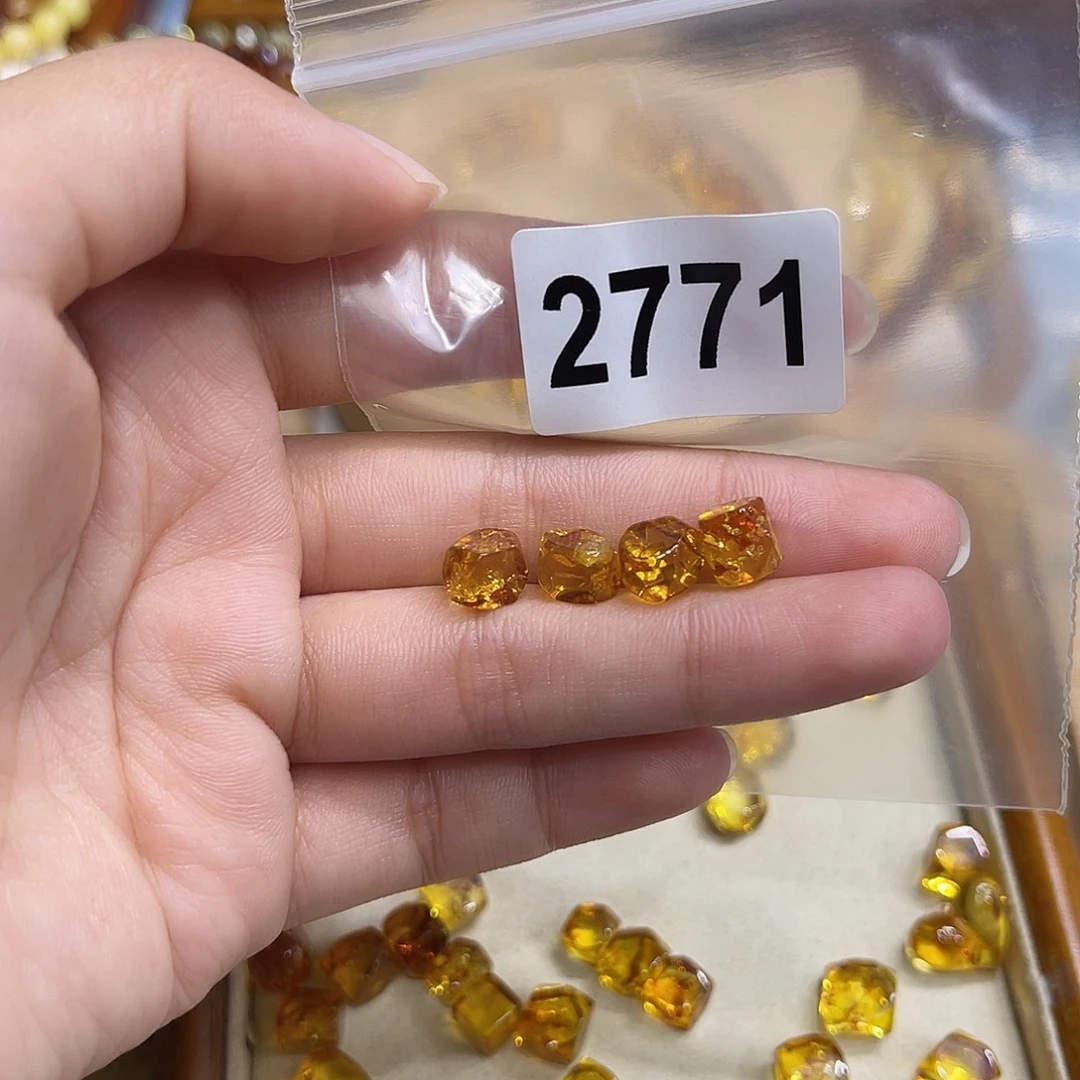 琥珀未镶嵌珠宝奇石