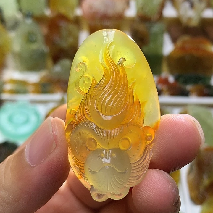 蛇纹石玉未镶嵌珠宝半成品