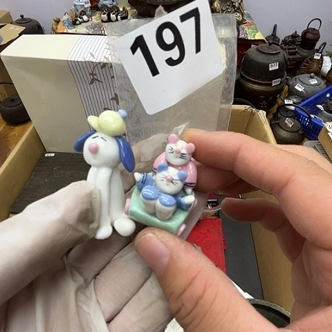 瓷片呀工艺品摆件瓷器摆件正能量