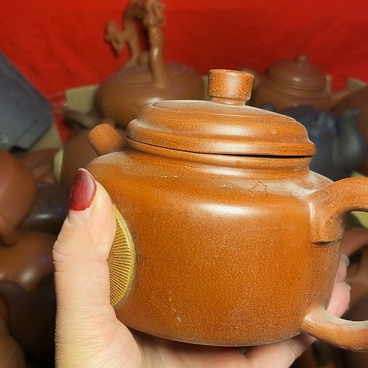 全手工制作宜兴紫砂茶壶