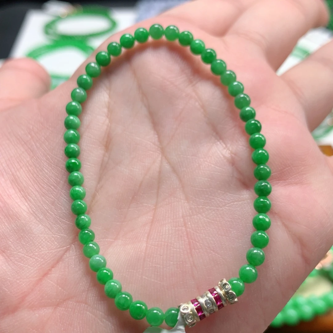 翡翠未镶嵌手链翡翠