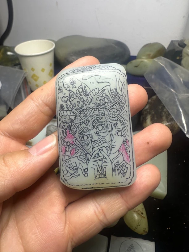 和田玉定制雕刻。