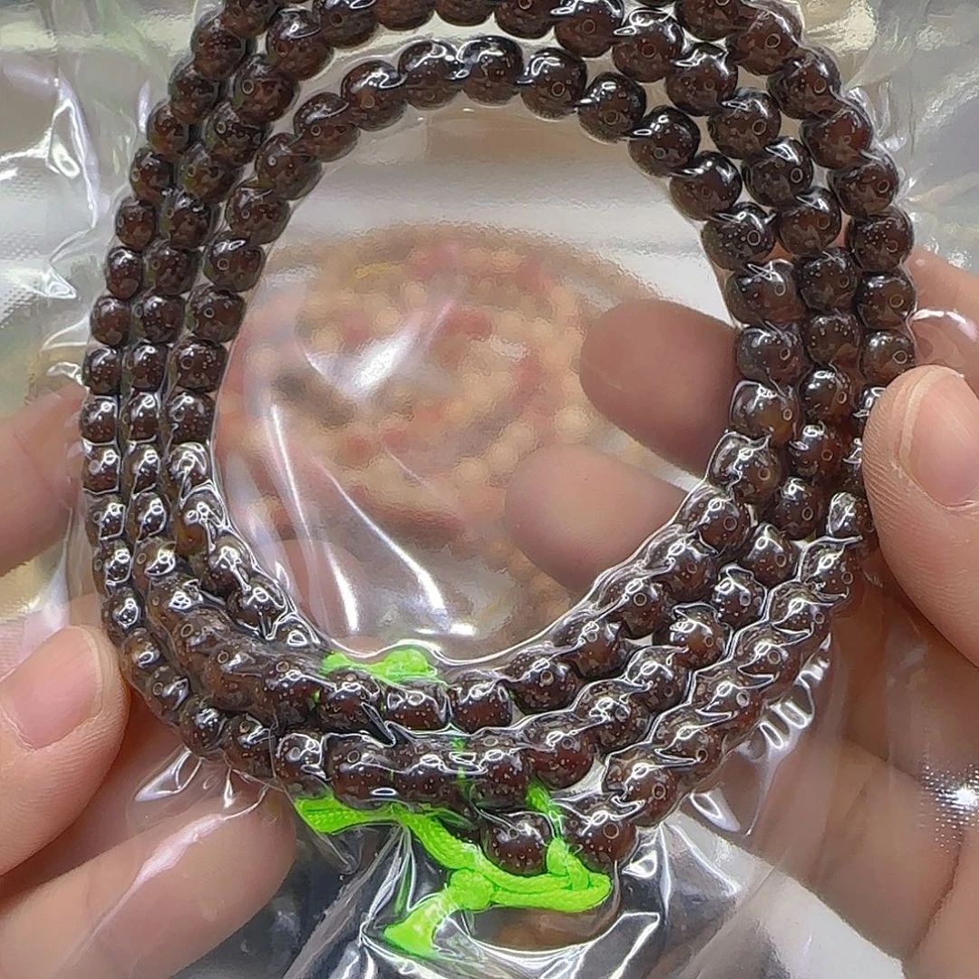 手串星月菩提28王者粉皮星月菩提76-108