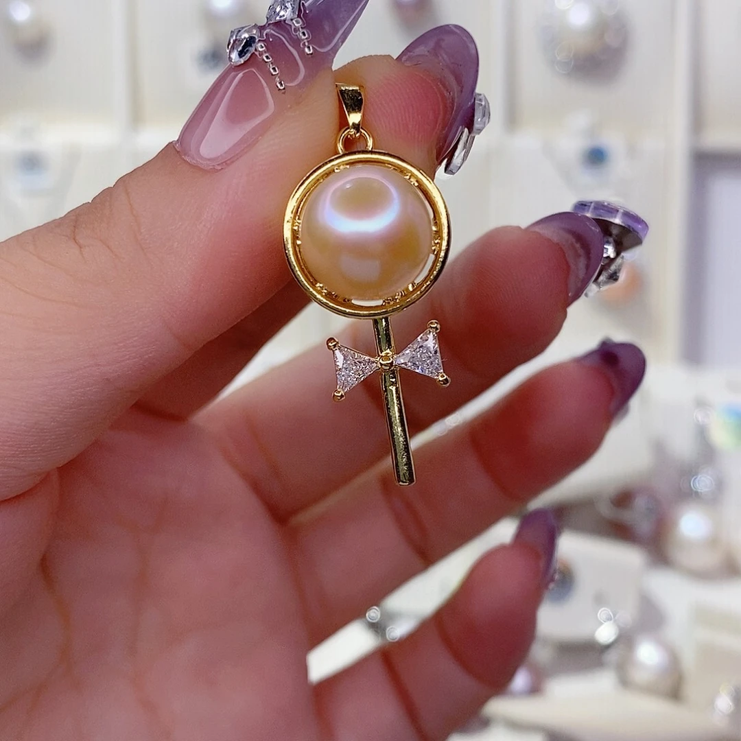 淡水珍珠吊坠(赠链)未镶嵌