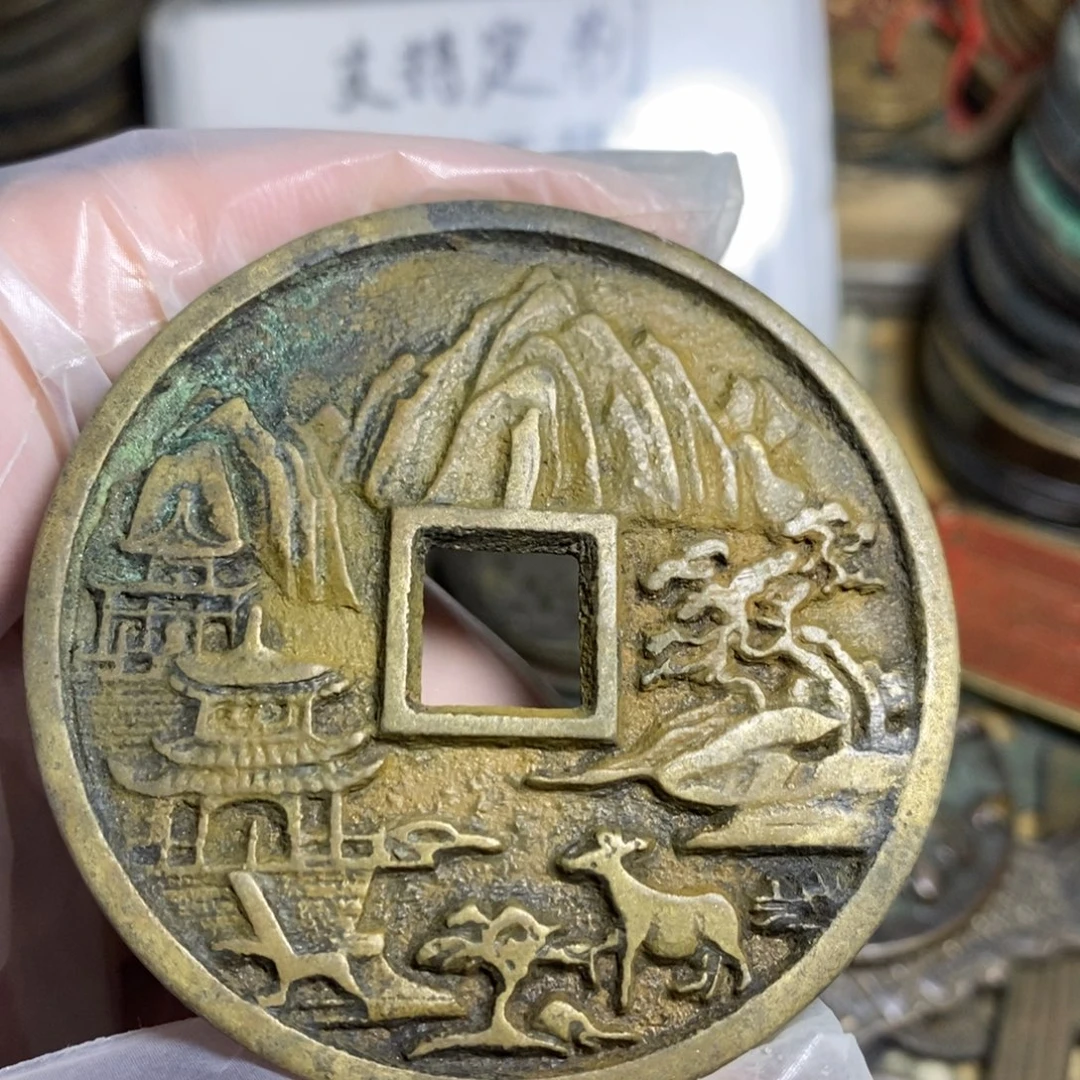 铜现代工艺品学习币