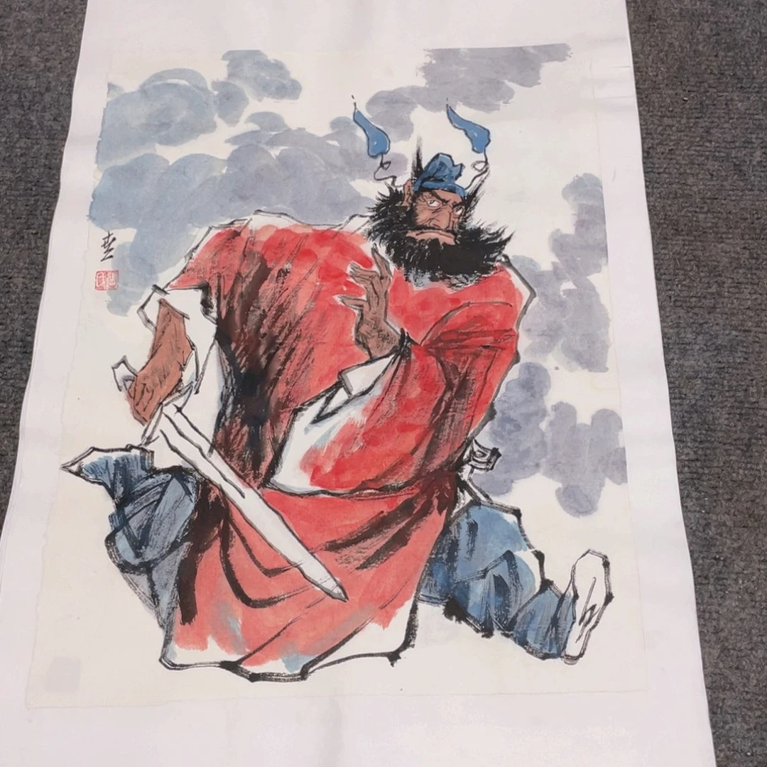 国画1.4平尺纯手绘国画作品