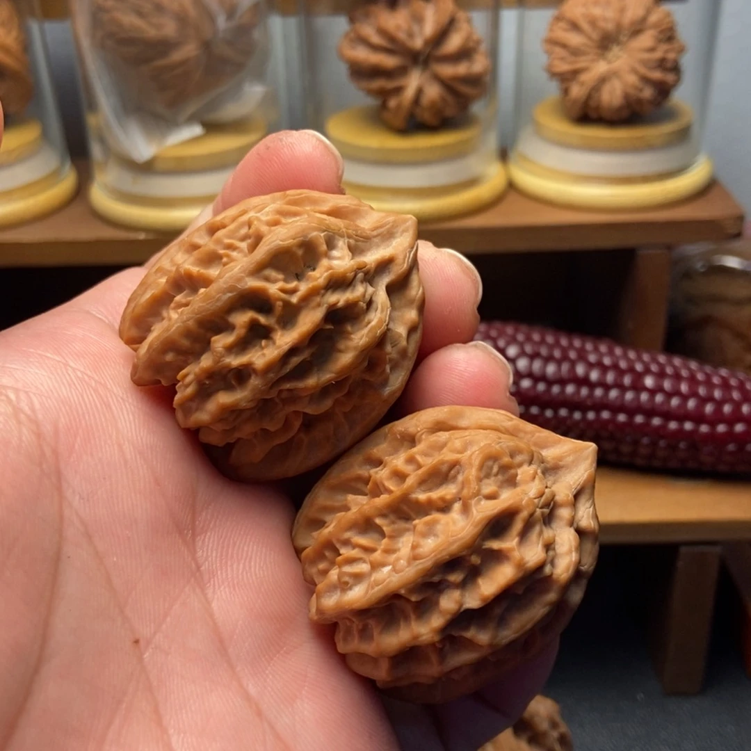 吊坠文玩核桃江**月37全品曹大龙