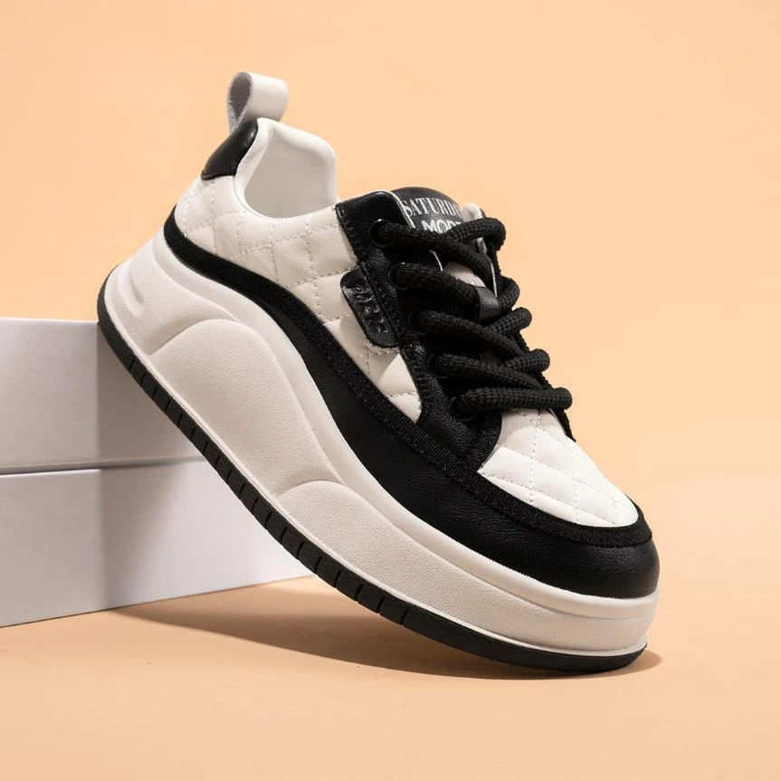 【老彭同学小六子黑盒断码捡漏】春季小香风休闲板鞋* MD41112A84