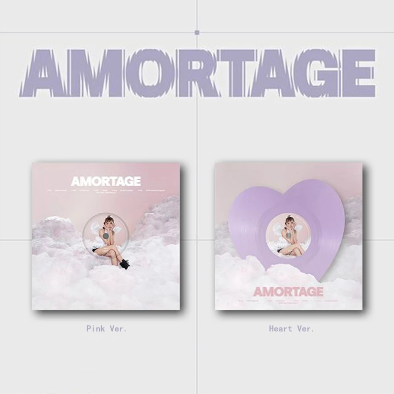 现货Blackpink JISOO 金智秀专辑 AMORTAGE SOLO2彩胶 海报周边