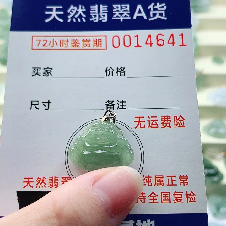 颈饰未镶嵌翡翠吊