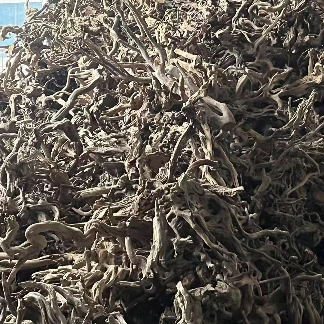 沉木杜鹃根鱼缸造景真木头鱼虾躲避南美风格晒台拱桥多枝套餐装饰