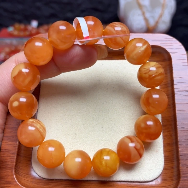 蜜蜡未镶嵌手链手串