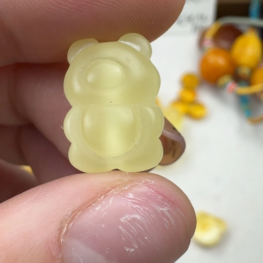 蜜蜡未镶嵌珠宝奇石全品 17.4×12.4×7.8mm