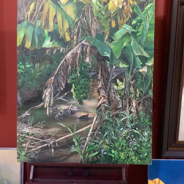 油画?****?原创作品入选