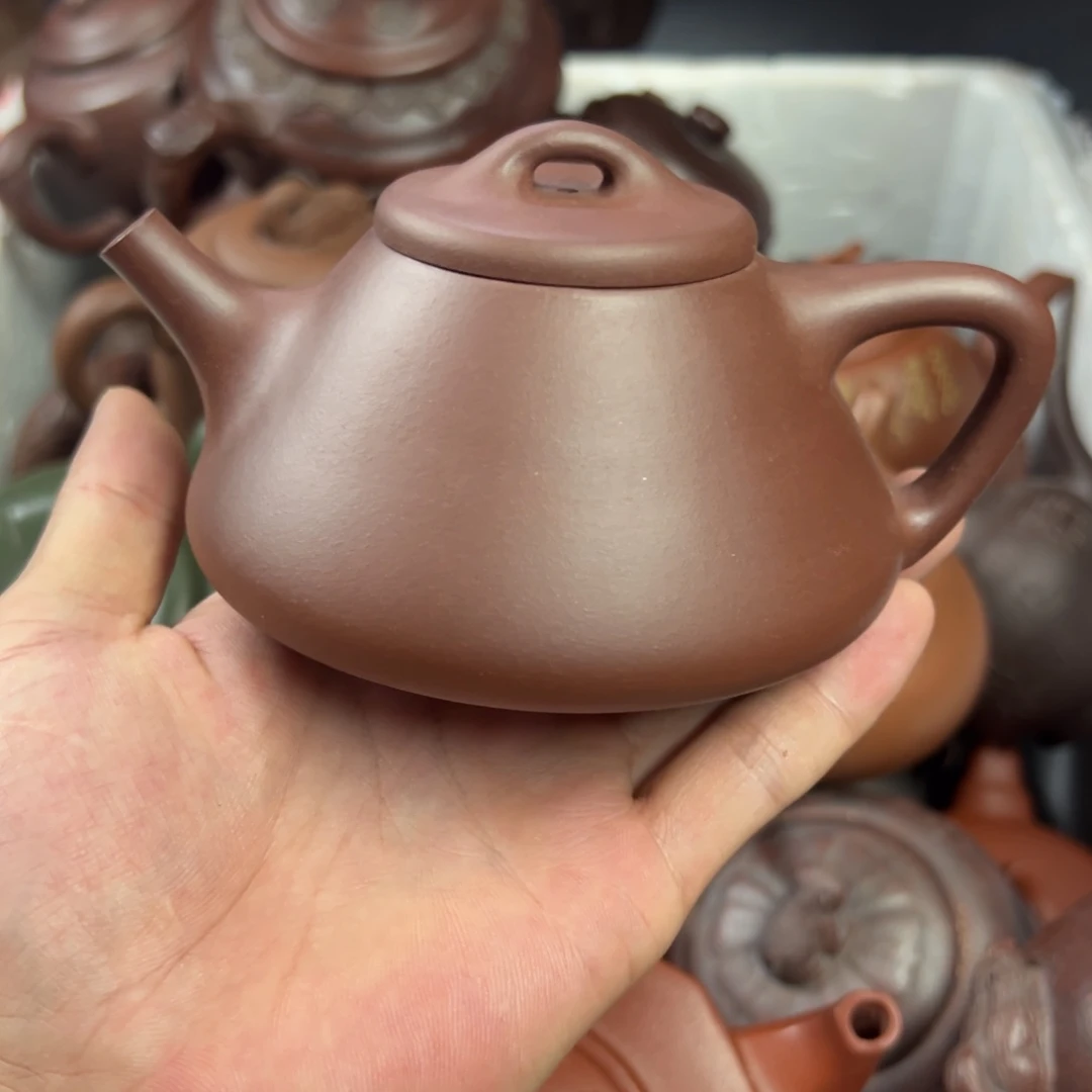 茶壶紫砂宜兴原矿紫砂壶240毫升容量