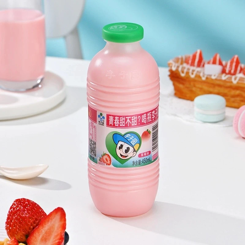 LIZIYUAN/李子园草莓风味乳饮料450ml