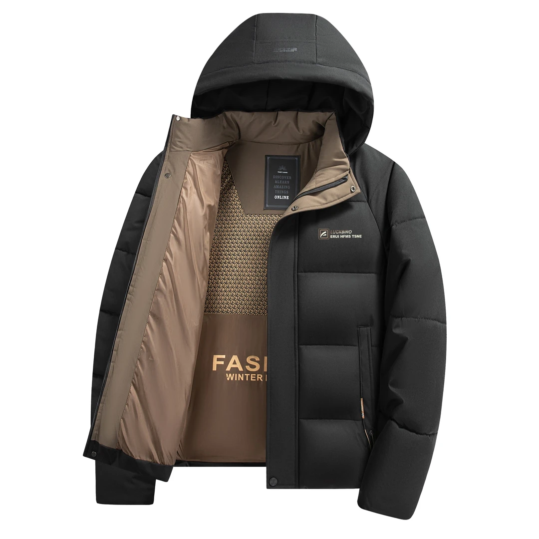 2066加厚面包服石墨烯棉衣商务休闲外套保暖连帽棉服秋冬爸爸装QQ