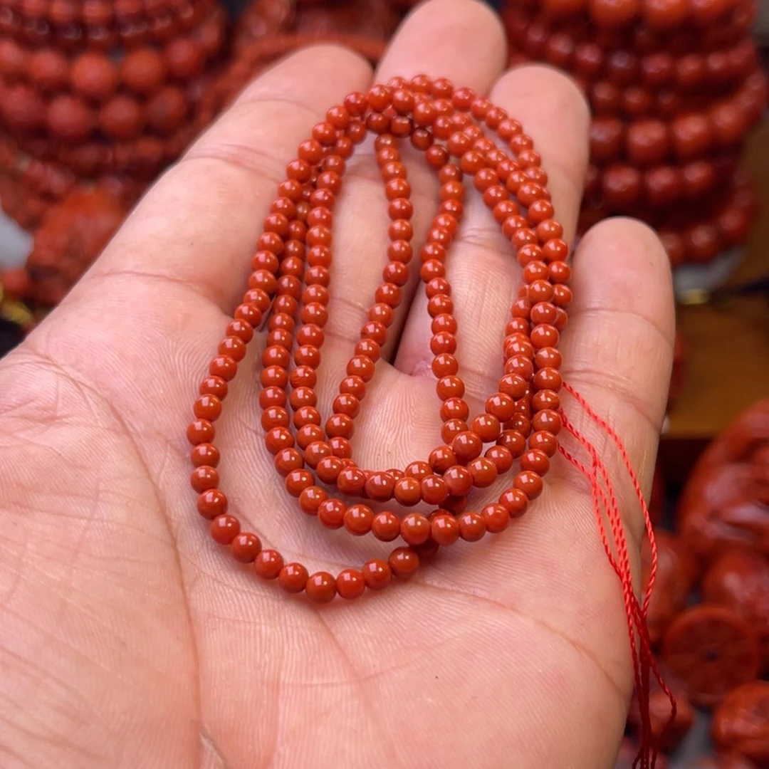 南红玛瑙瓦西精工小米链卡3mm➕未镶嵌沈****容