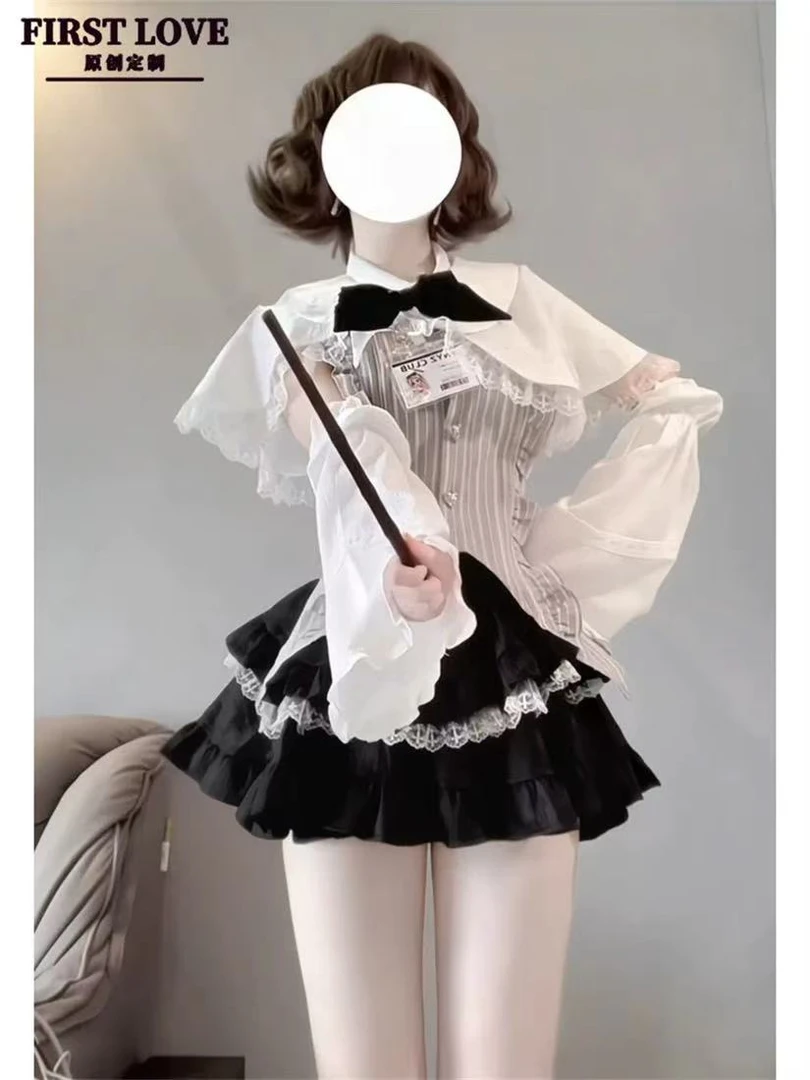 大码甜美清新休闲风学院时半身裙20673（裙摆以直播间为准）