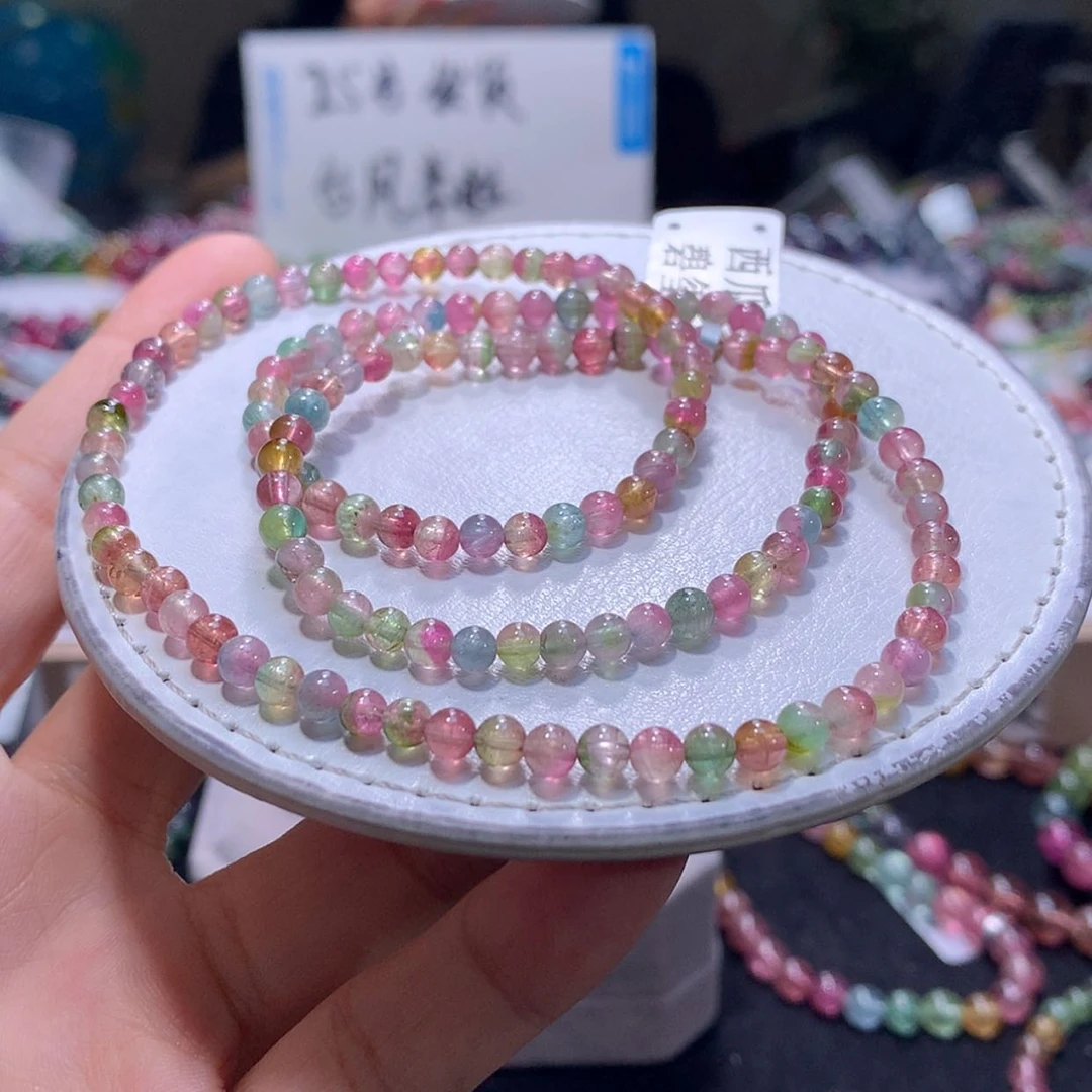 【闪购商品】未镶嵌手串碧玺4.3m