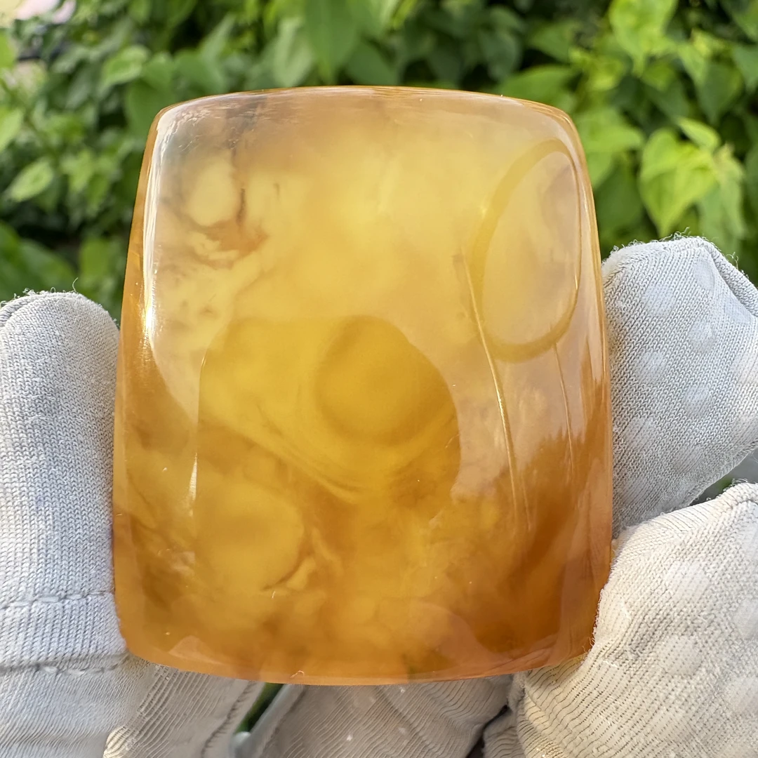假一赔十，天然琥珀蜜蜡，意境珀留皮牌子 号115 多样性发