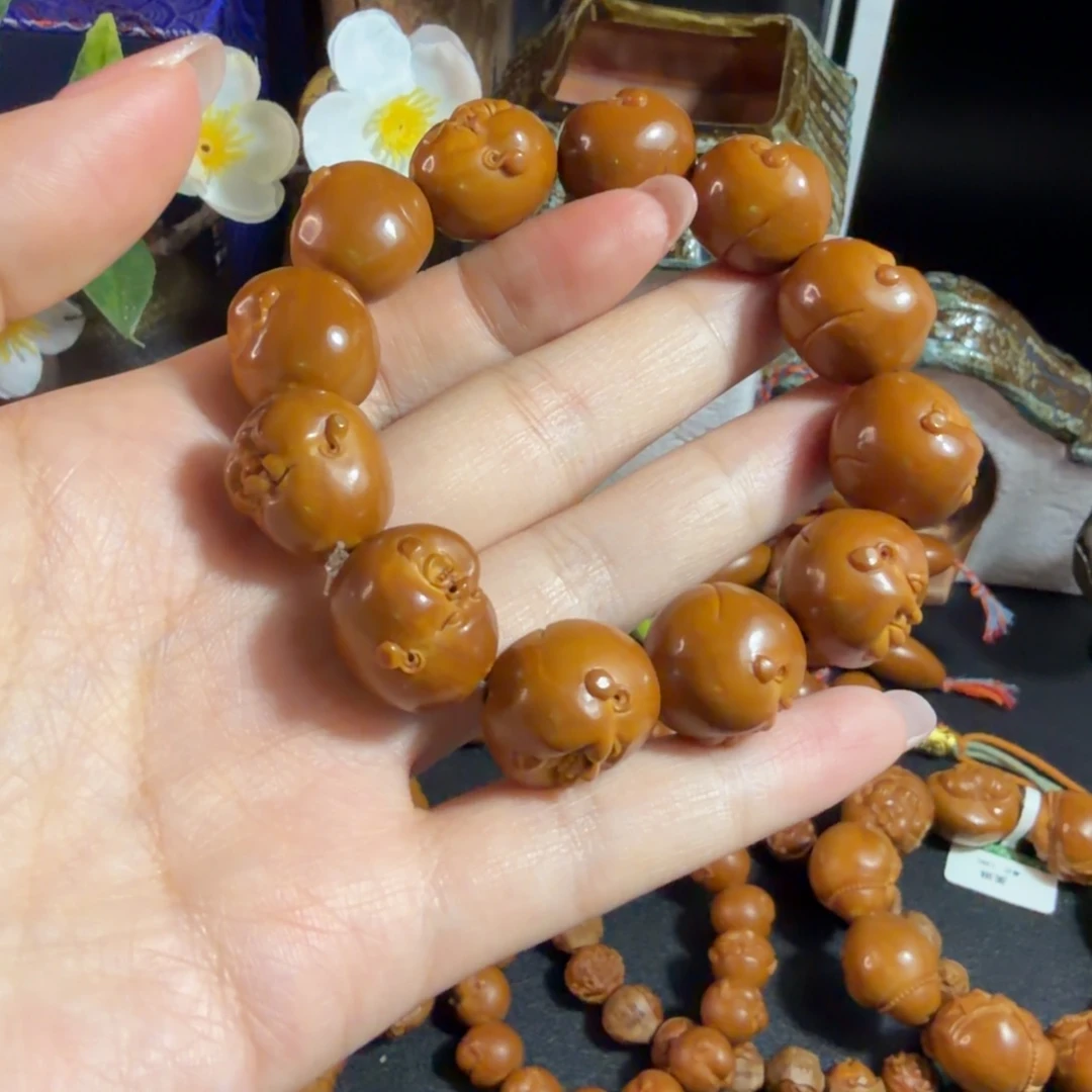 8***后橄榄核手串/手链人生百态