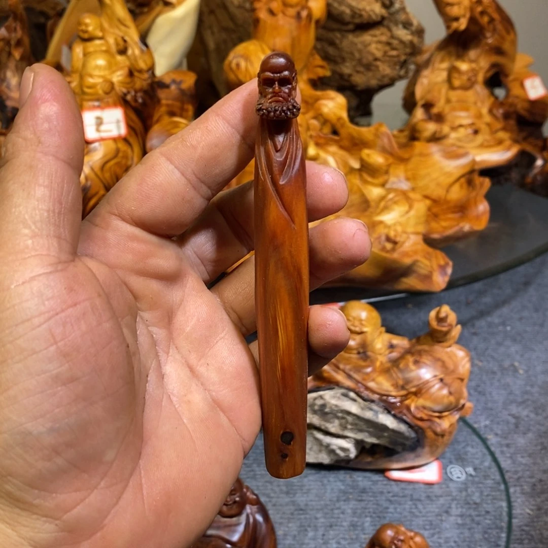 柏木（崖柏）木雕工艺品摆件家居崖柏手串崖柏