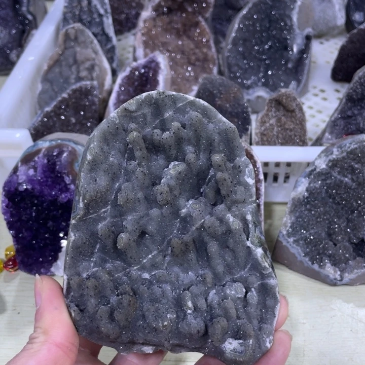 紫晶水晶软糖未镶嵌