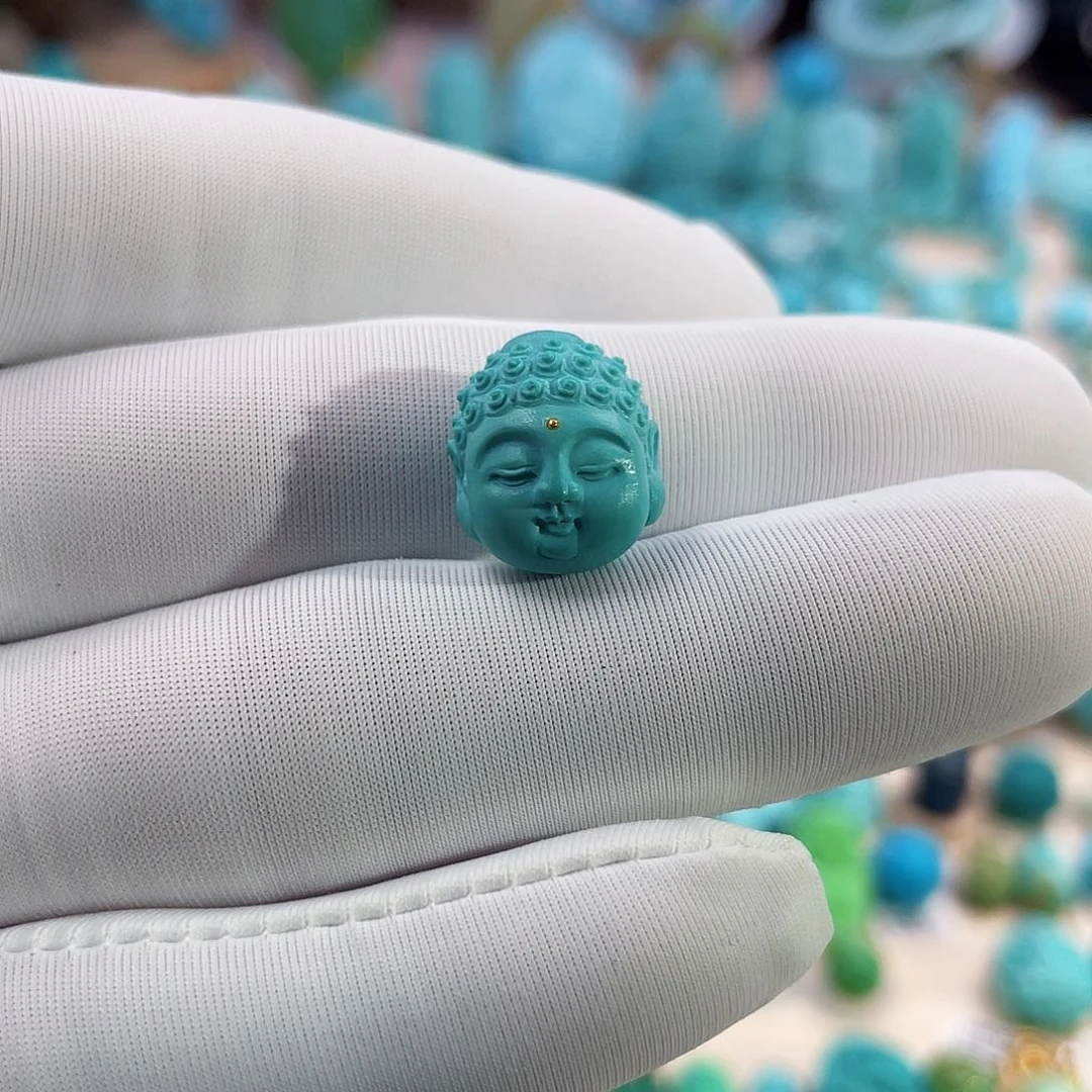 绿松石珠宝奇石未镶嵌陈*