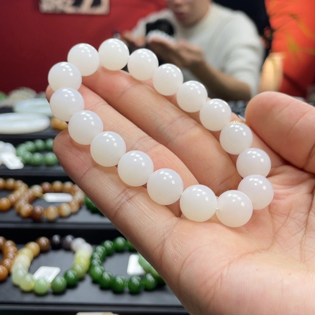 和田玉手链未镶嵌