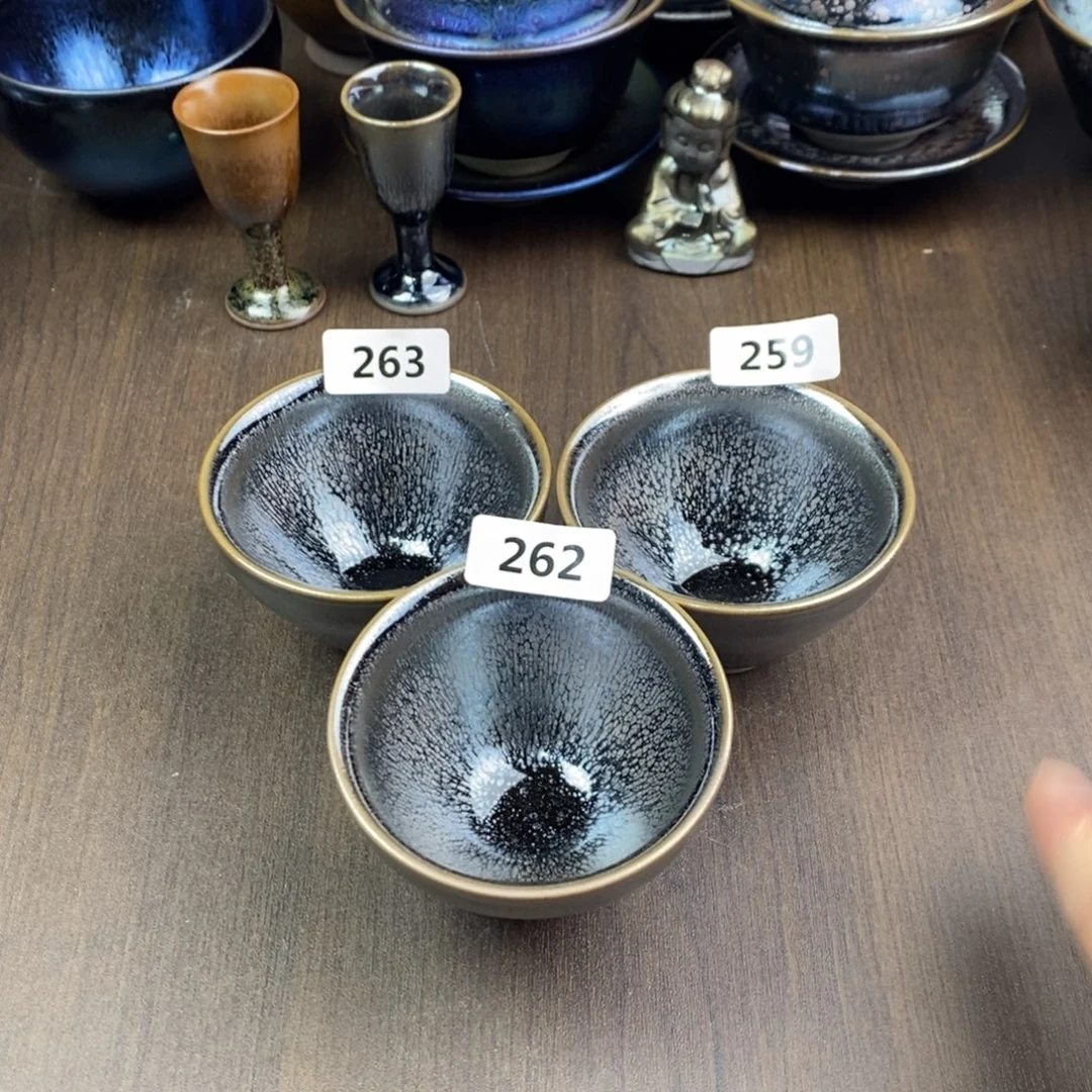 茶盏全手工原矿原釉建盏