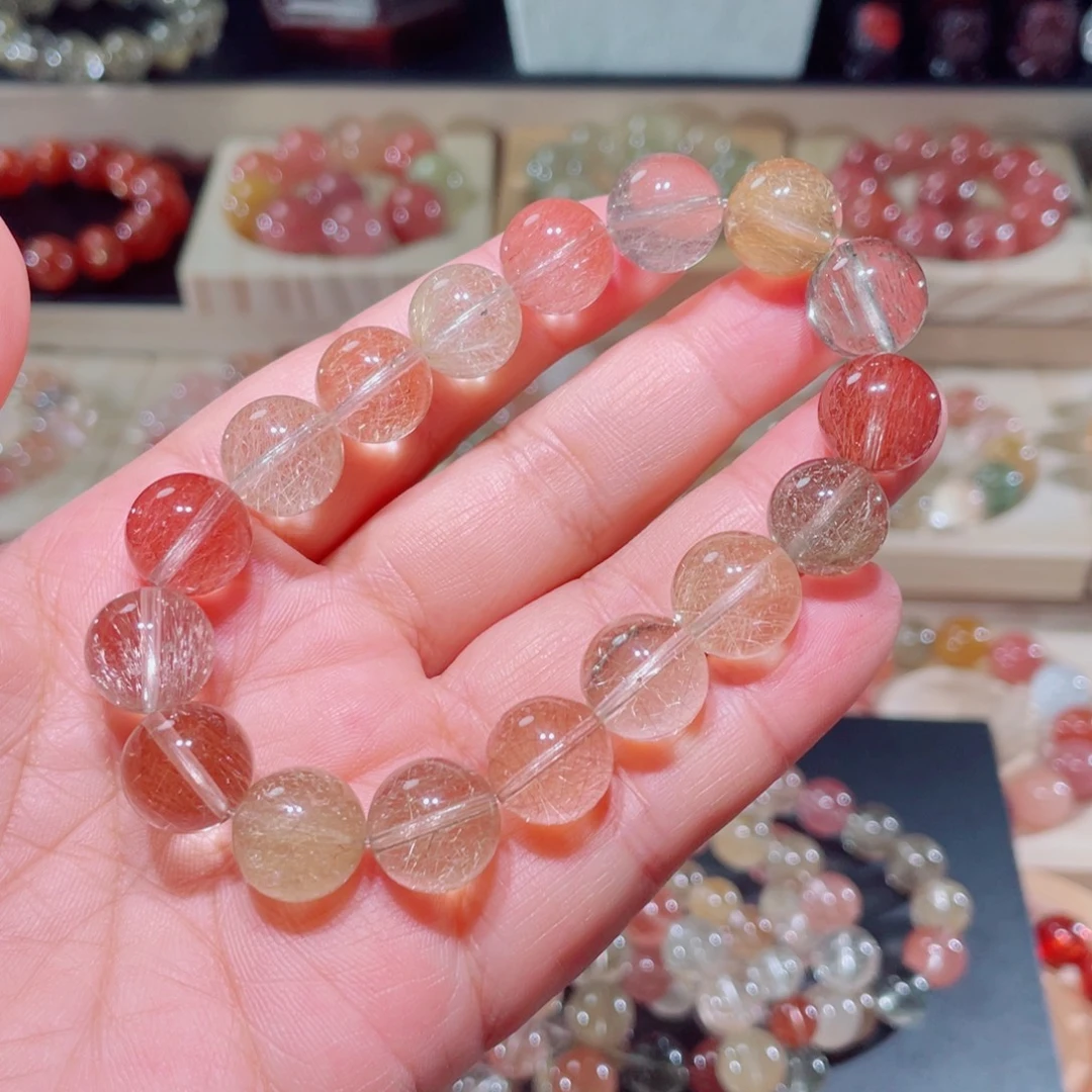 未镶嵌手链水晶兔毛手链