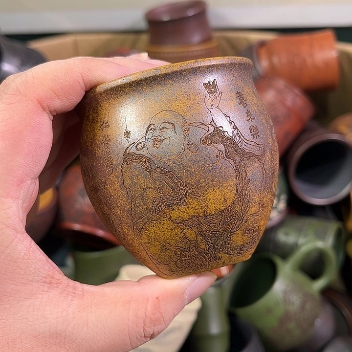 茶杯紫砂全手工紫砂 主人杯