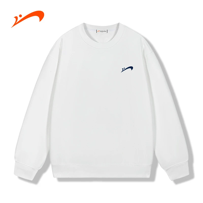 国货抖音旗舰贵人鸟卫衣长袖男运动休闲圆领秋季情侣宽松百搭外套