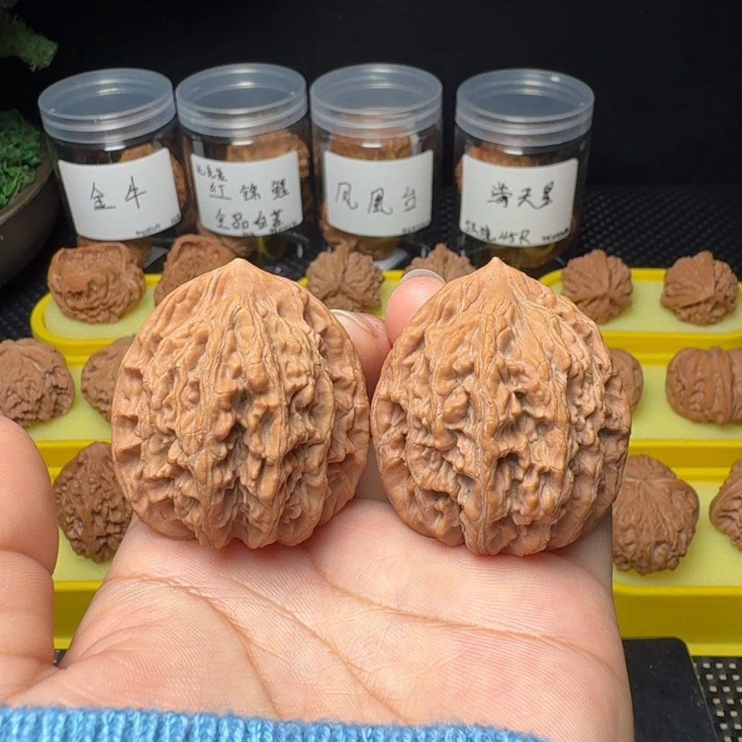 吊坠文玩核桃麦虎40