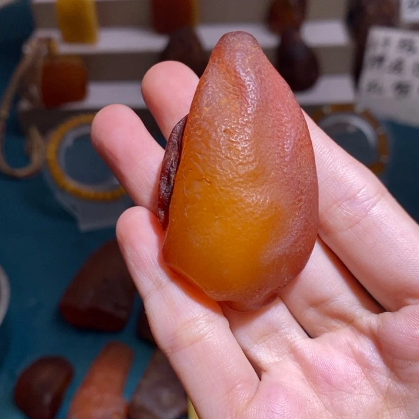 【闪购商品】未镶嵌琥珀珠宝奇石北*.