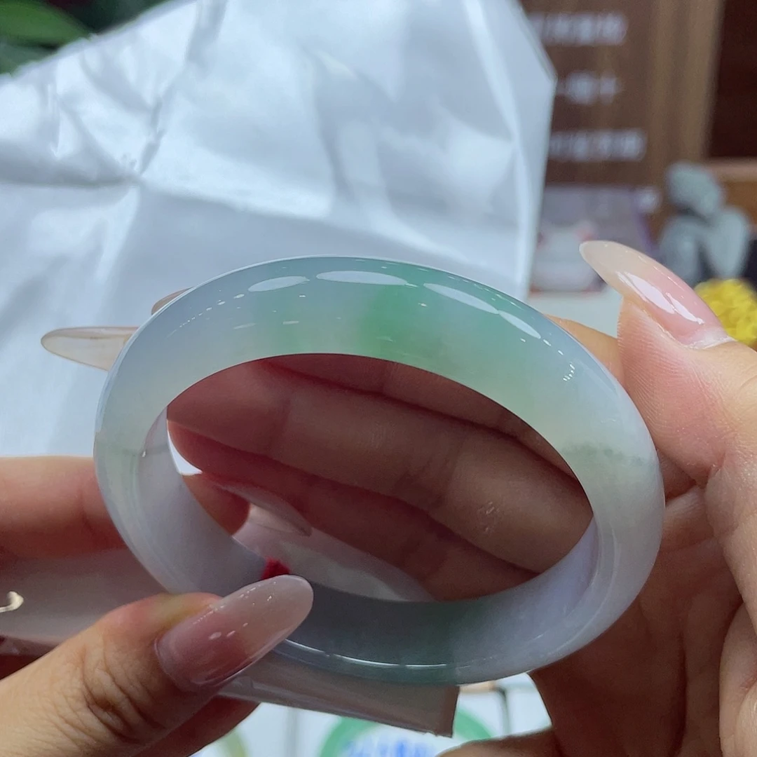 翡翠手镯未镶嵌16 号链接