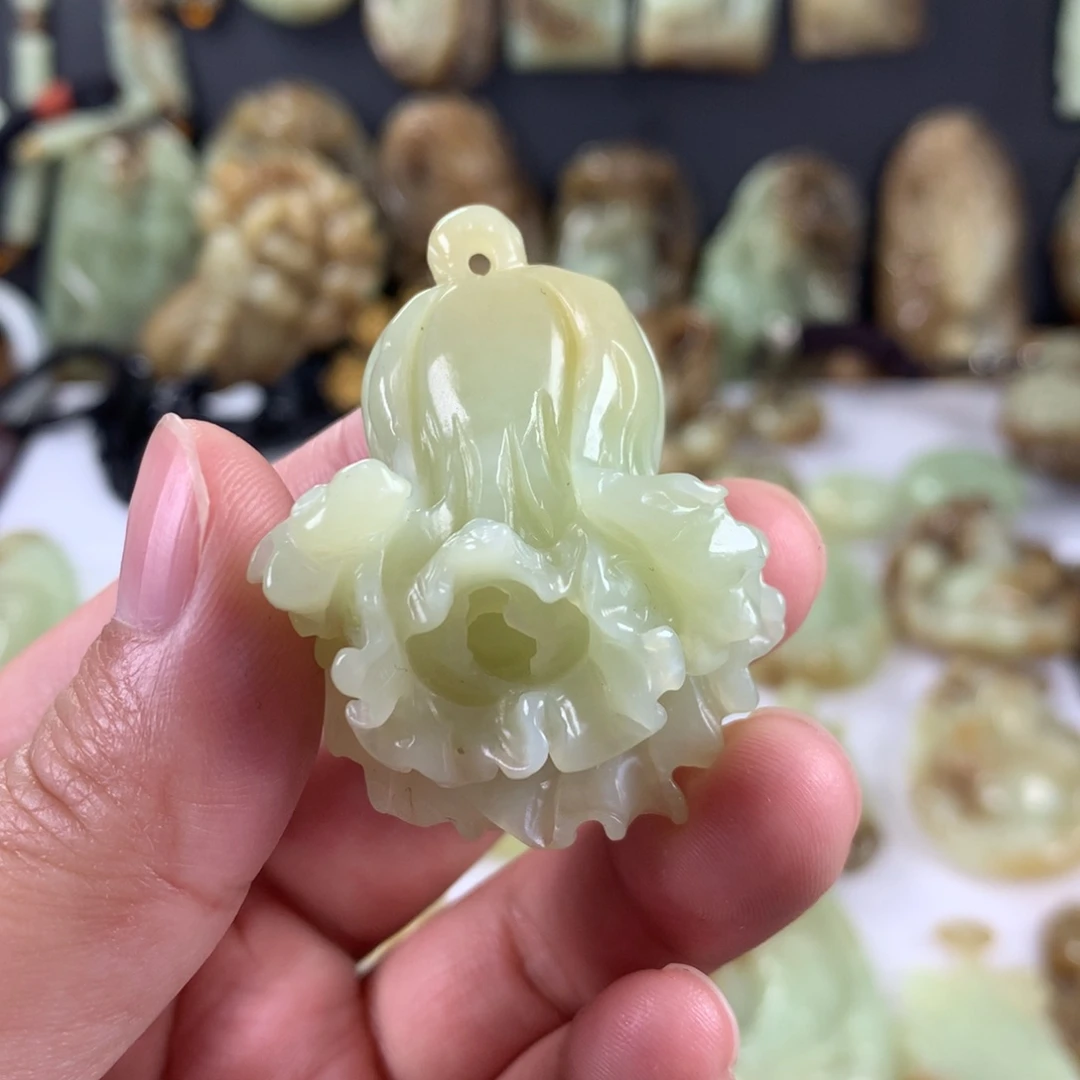 和田玉颈饰未镶嵌❻***深