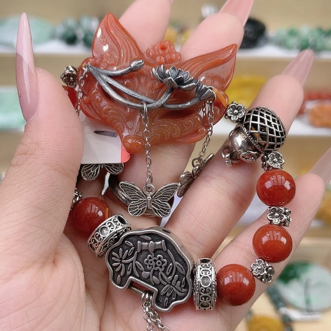 翡翠未镶嵌手链手链