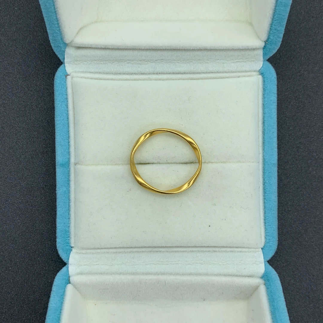 瑞福珠宝 手工镶嵌 百搭经典设计款戒指 JD896