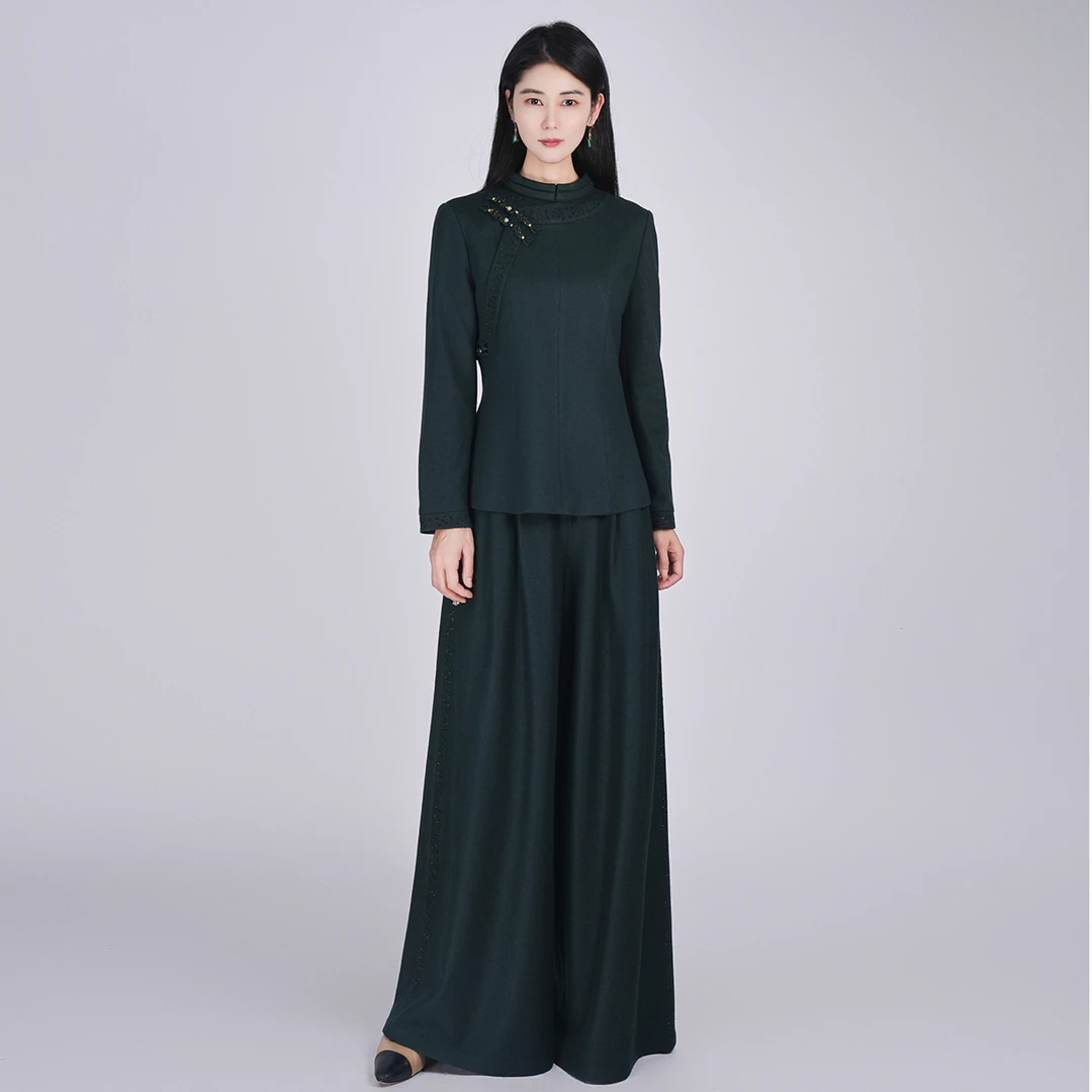 【高定系列】羊毛秋新款西服职业溪桡套装HCSS050975+HCSS050976