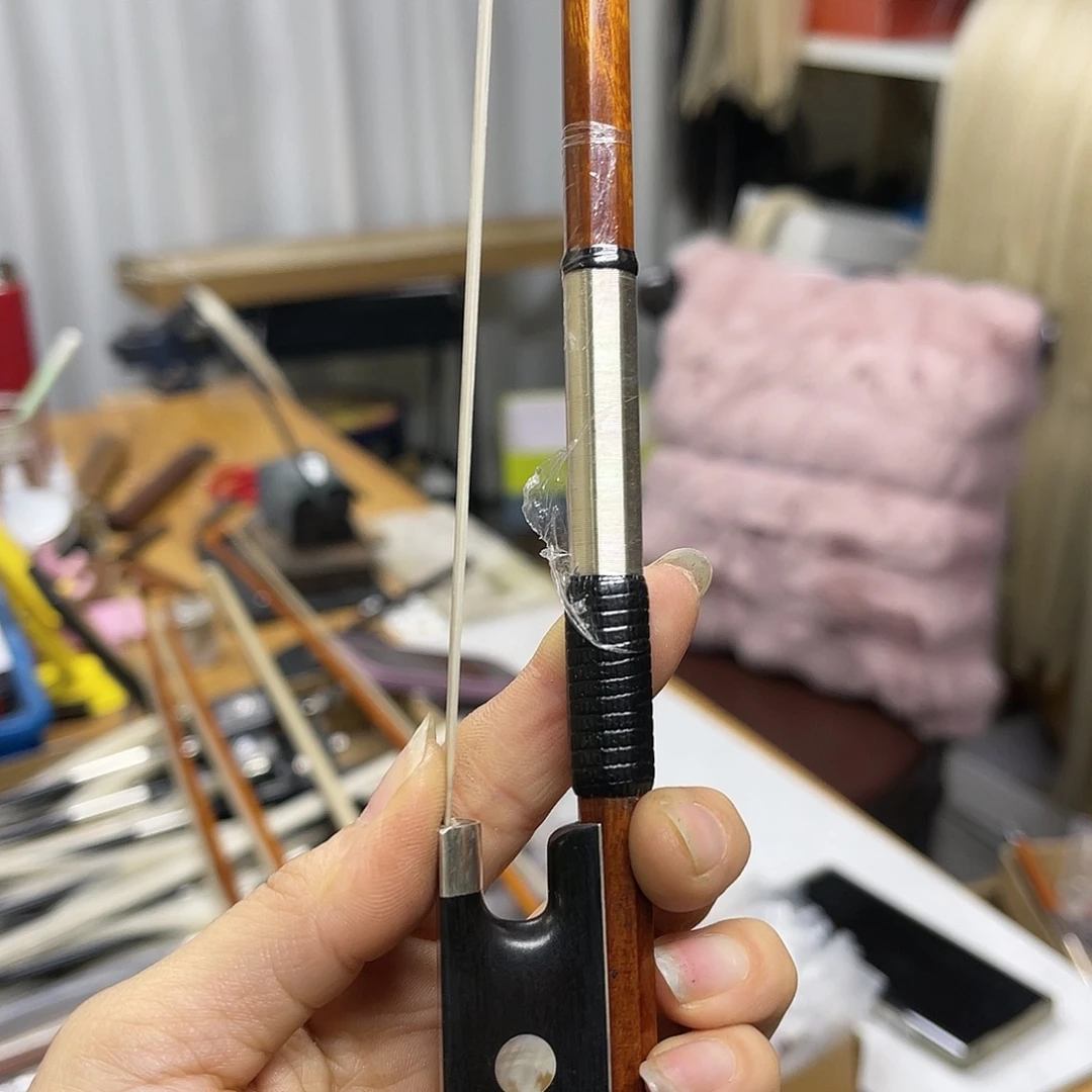 小提苏木，银配件，纯天然无漂白马尾