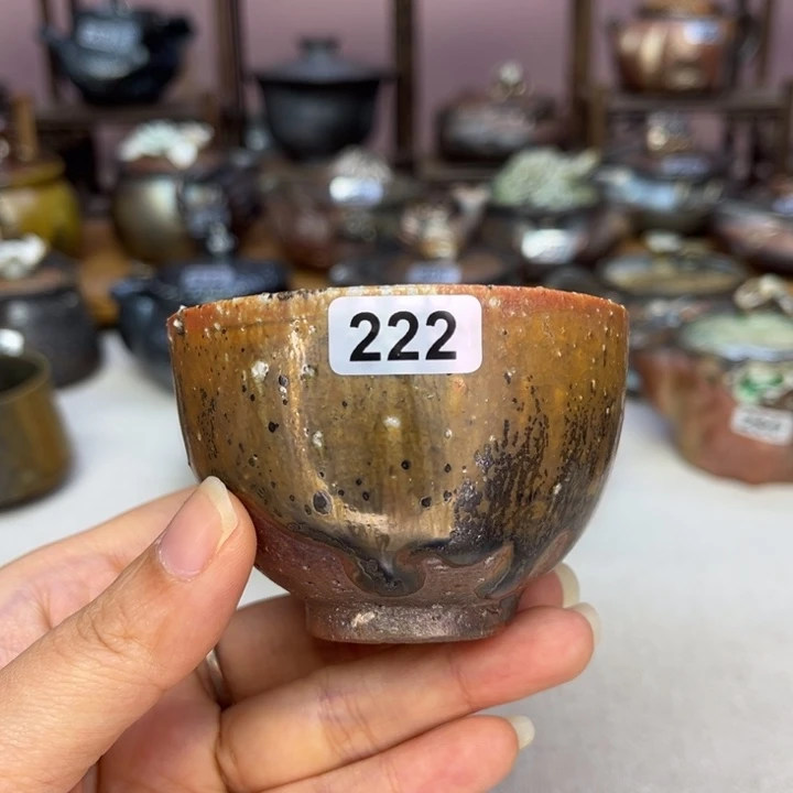 壶裸柴烧陶瓷茶具