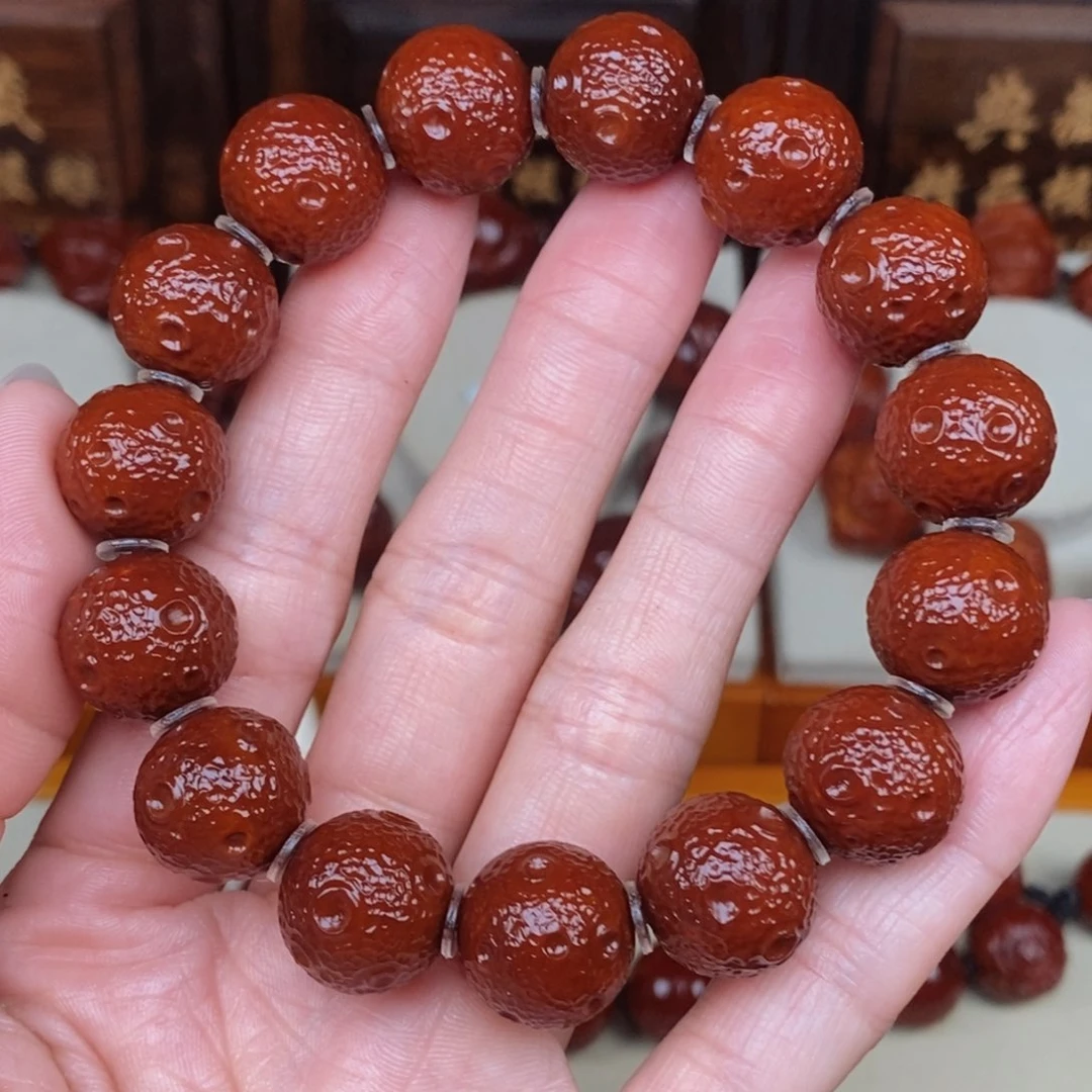 橄榄核吊坠憨*月球，