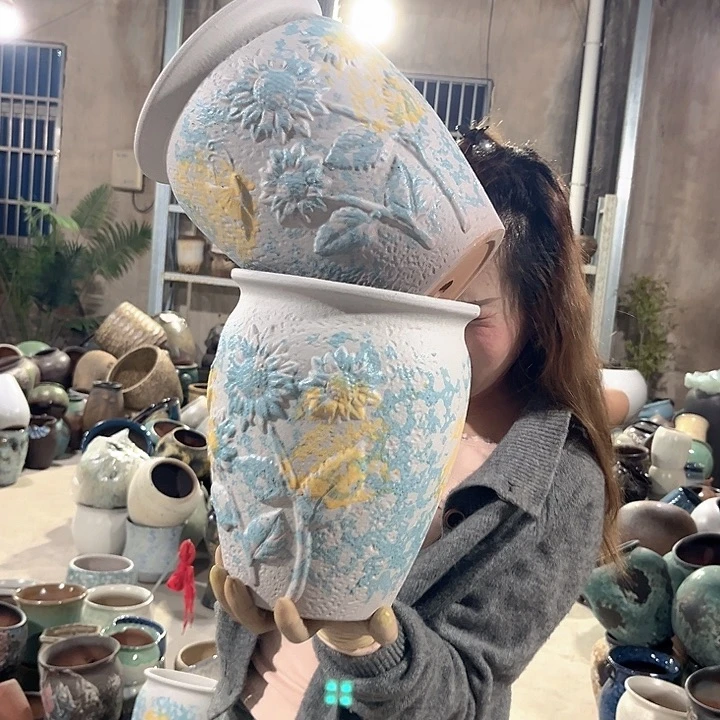 正品口19高24花盆