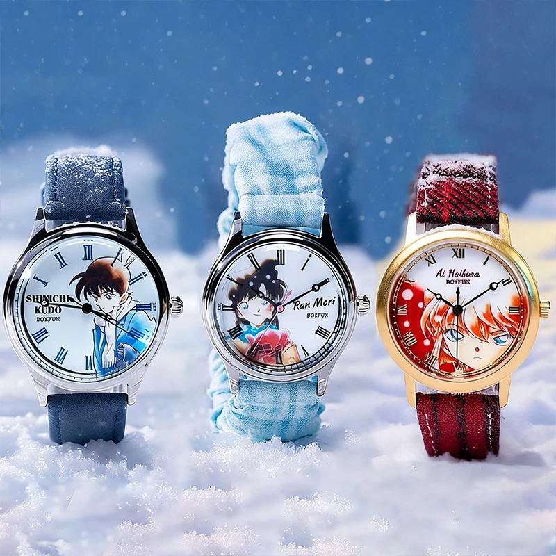 名侦探柯南手表盲盒第二弹漫画特辑记忆碎片腕表麦和几盒番BOXFUN