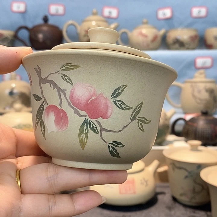 建水紫陶全手工制作工艺240cc