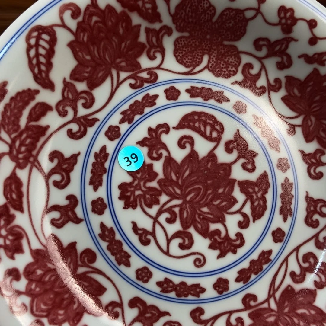 手绘现代茶具非古董